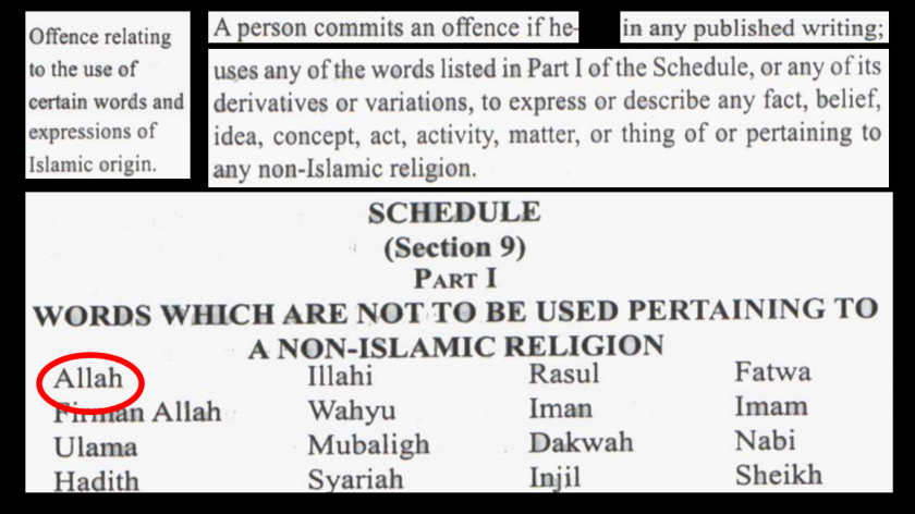 Section 9 Enactment Non-Islamic Religions