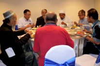 Lunch at the VIP's tables, Wacana Liberalisme: Agenda Jahat Illuminati, Kompleks Islam Putrajaya, 17th January 2017.